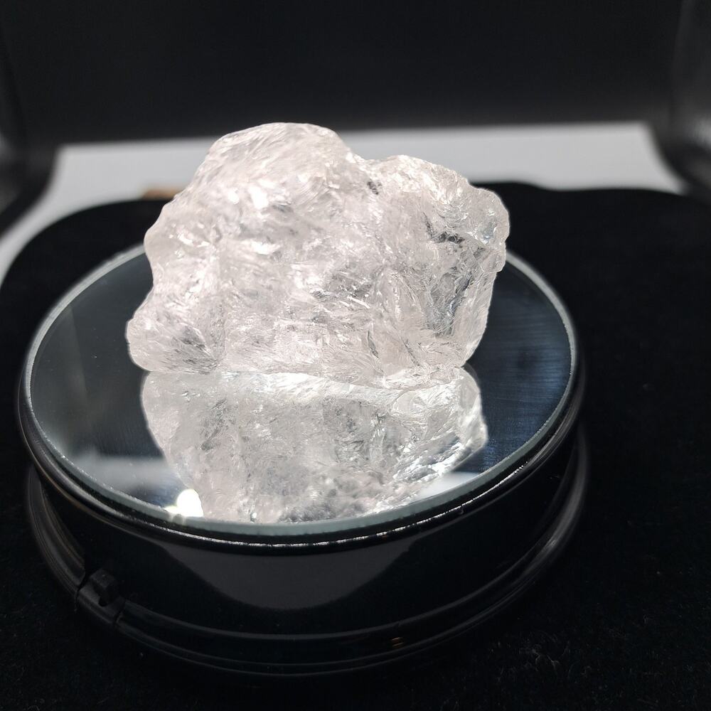 45G Satyaloka Quartz Azeztulite River Stone Crystal